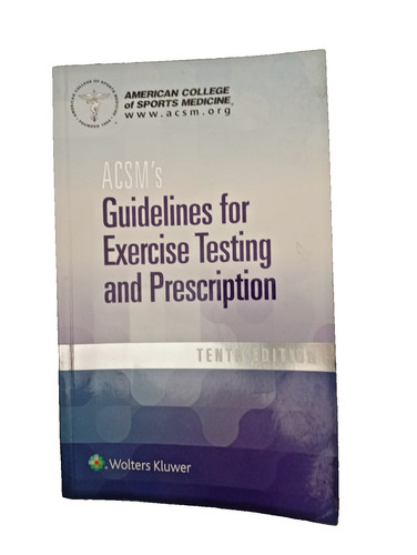 Acsm guidelines for - acsm's,