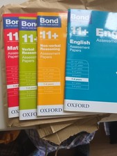 Bond 11+ English 4 Books Set