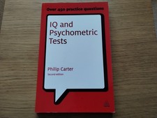 IQ and Psychometric Tests.. by