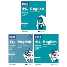 Bond 11+ English 3 Books Set